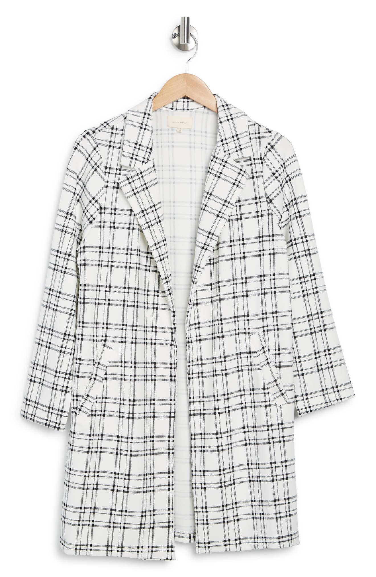 MELLODAY Plaid Topper (Women) | Nordstromrack