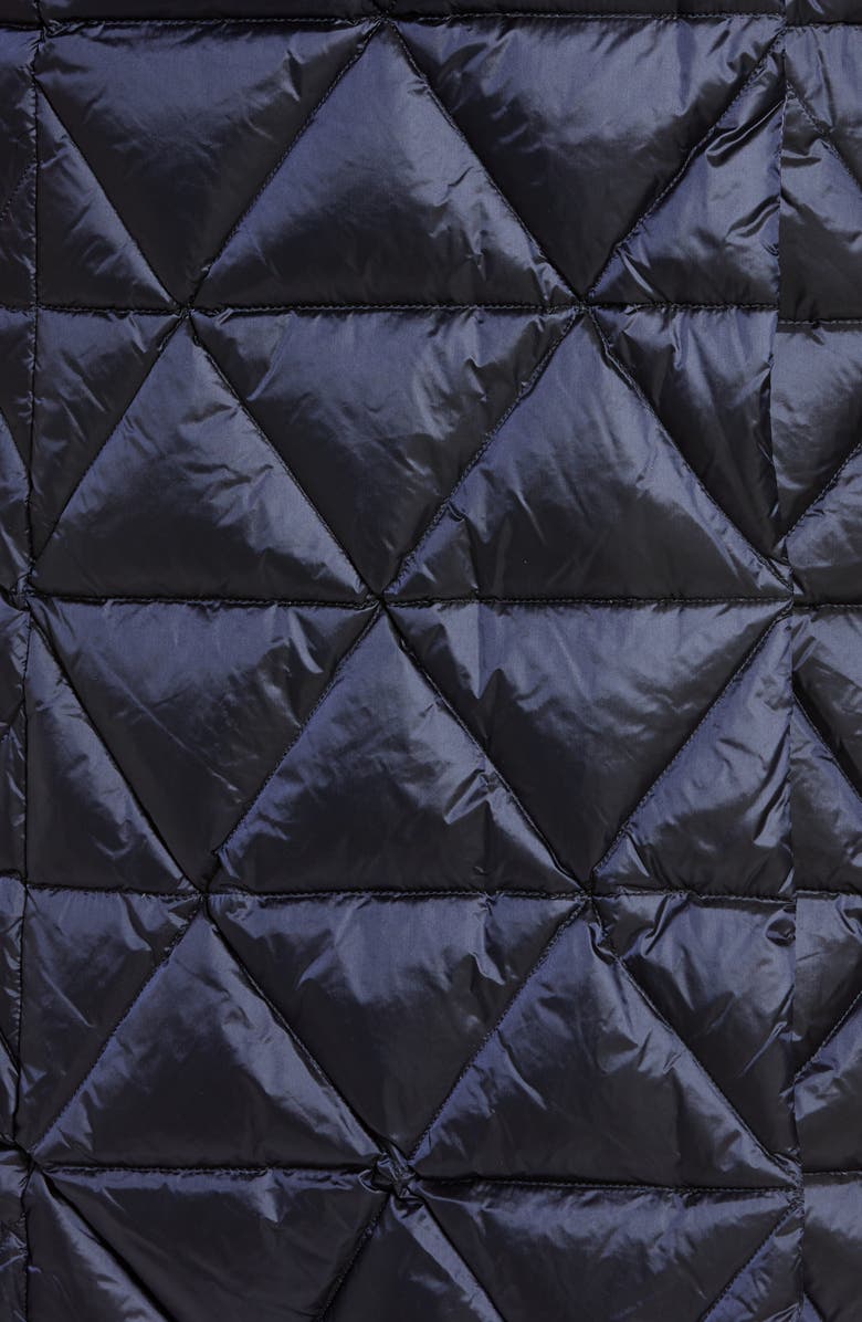 Marina Rinaldi Paniere Water Repellent Quilted Down Coat, Alternate, color,