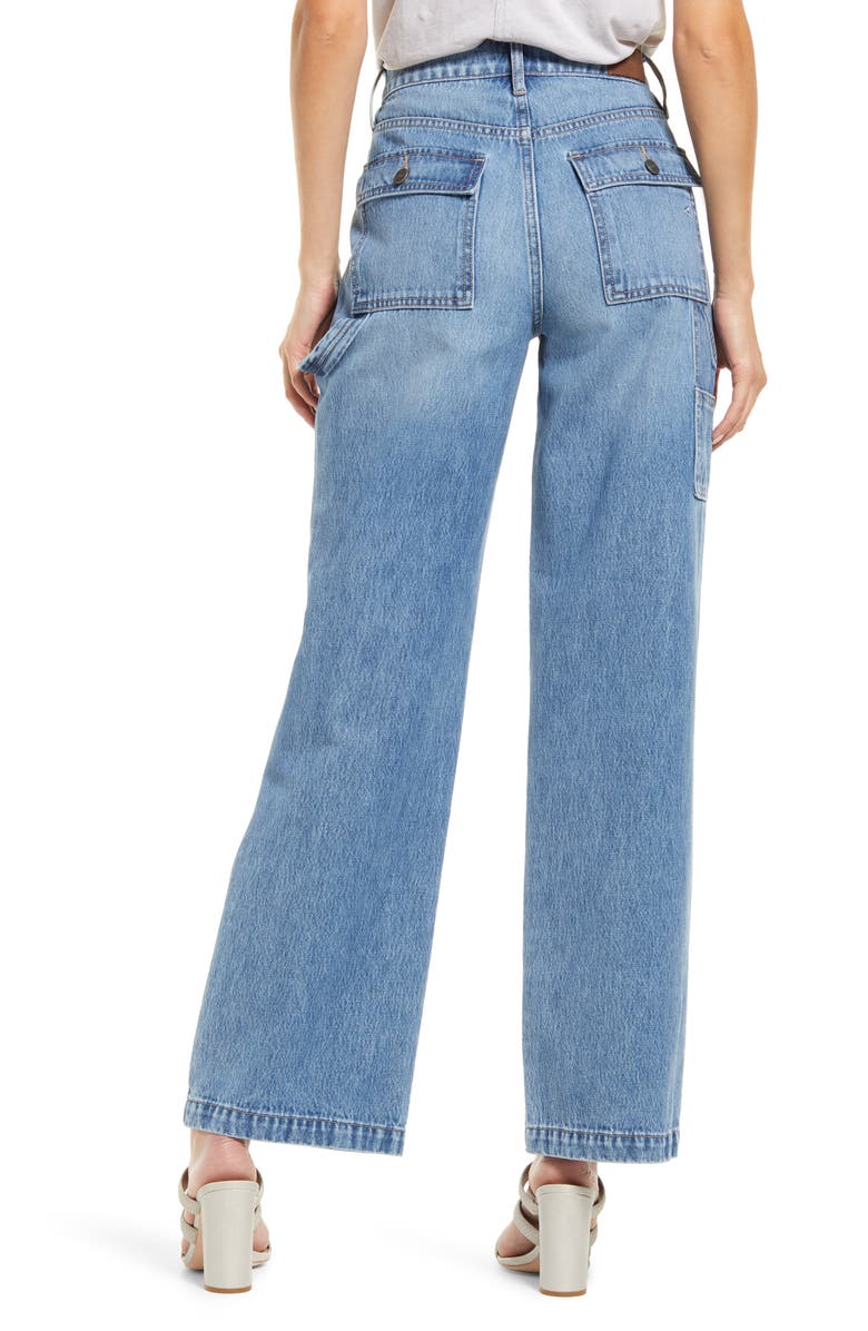 HIDDEN JEANS High Waist Carpenter Jeans, Alternate, color, 