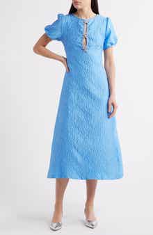 Sister Jane Reef Jacquard Midi Dress