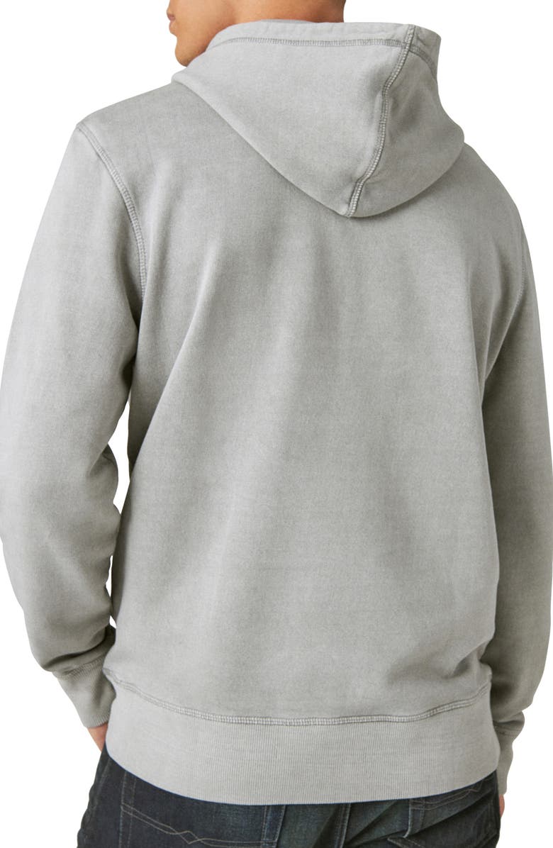 Lucky Brand Yellowstone Dutton Ranch Hoodie, Alternate, color, Steel Gray