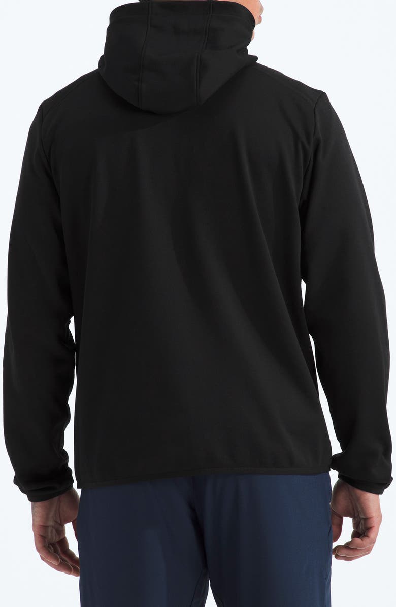 The North Face Performance Fleece Zip Hoodie, Alternate, color, Tnf Black