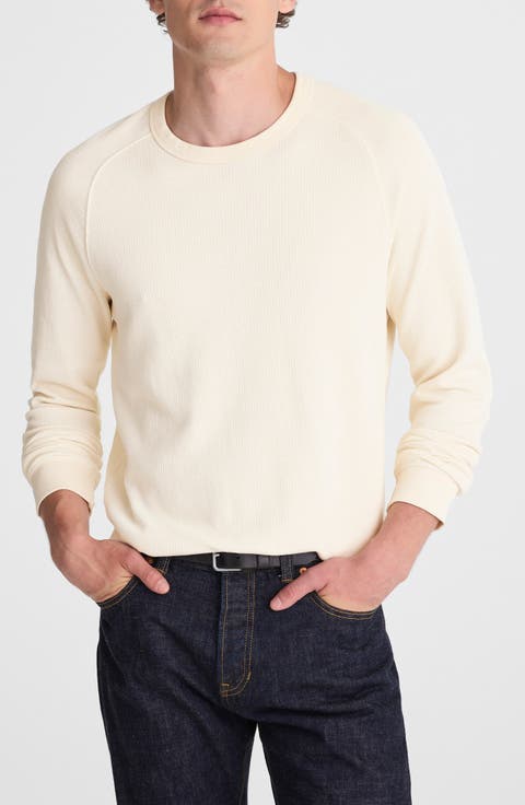 Textured Long Sleeve T-Shirt