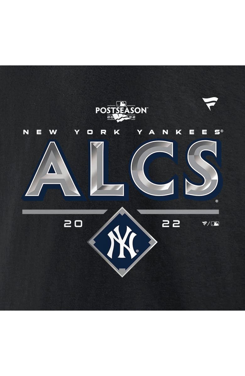 FANATICS Men's Fanatics Branded Black New York Yankees 2022 Division Series Winner Locker Room Big & Tall T-Shirt, Alternate, color, 