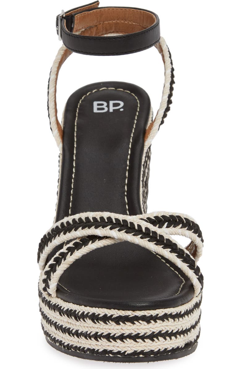 BP. Gabby Woven Wedge Sandal, Alternate, color,