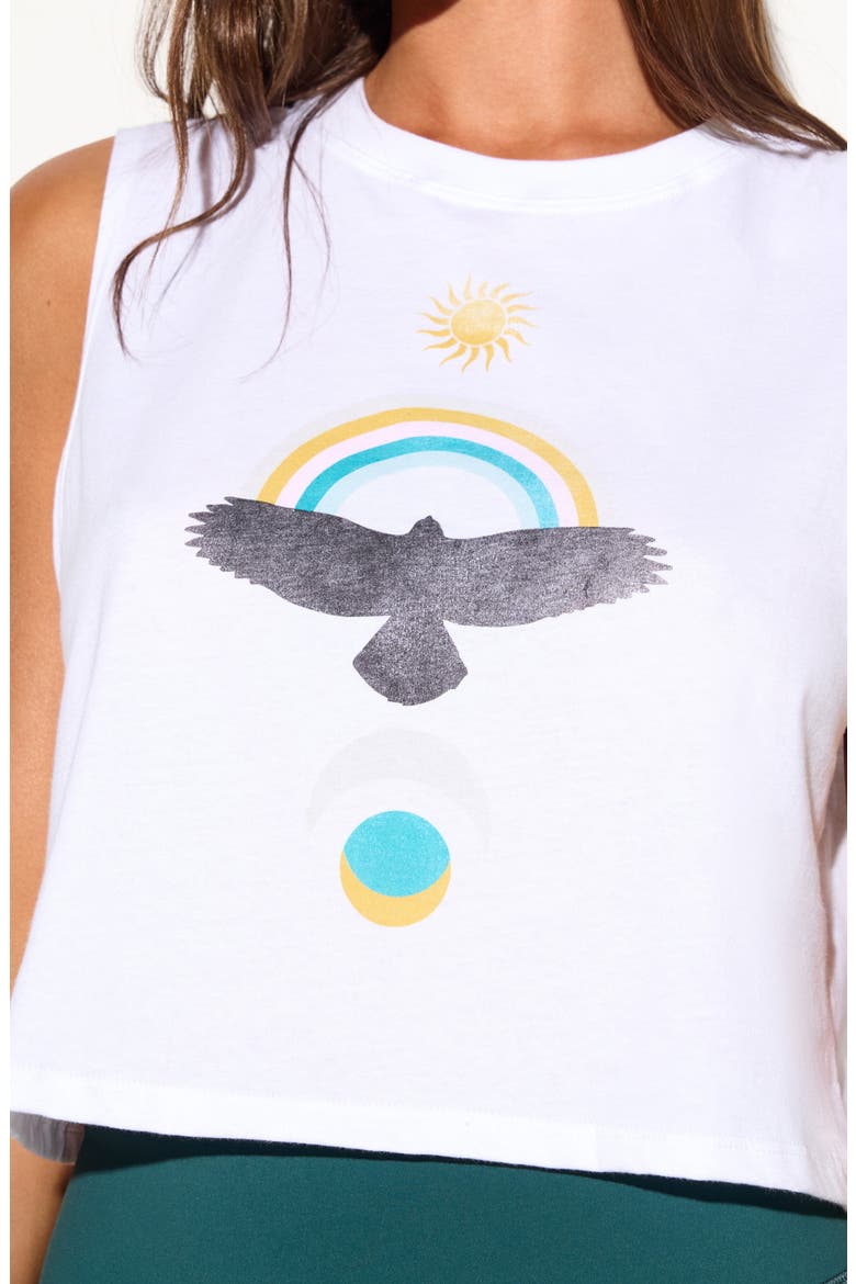 Sun Drifter Spirit Tank, Alternate, color, WHITE