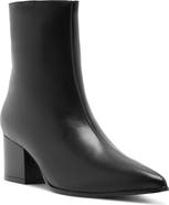 Arezzo Ally Block Heel Bootie
