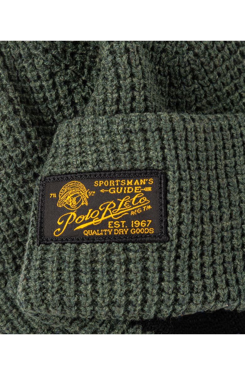 Polo Ralph Lauren Outdoor Thermal Cuff Beanie, Alternate, color, Dark Loden