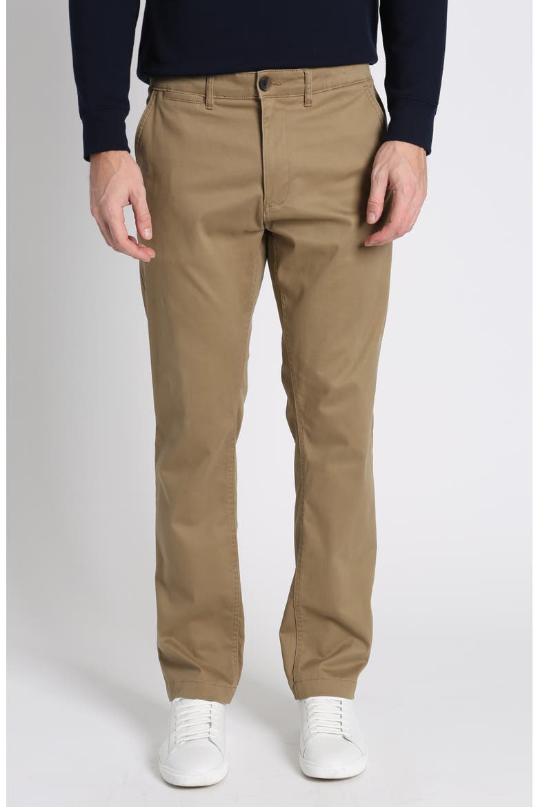 Bowie Stretch Twill Chinos, Main, color, KHAKI