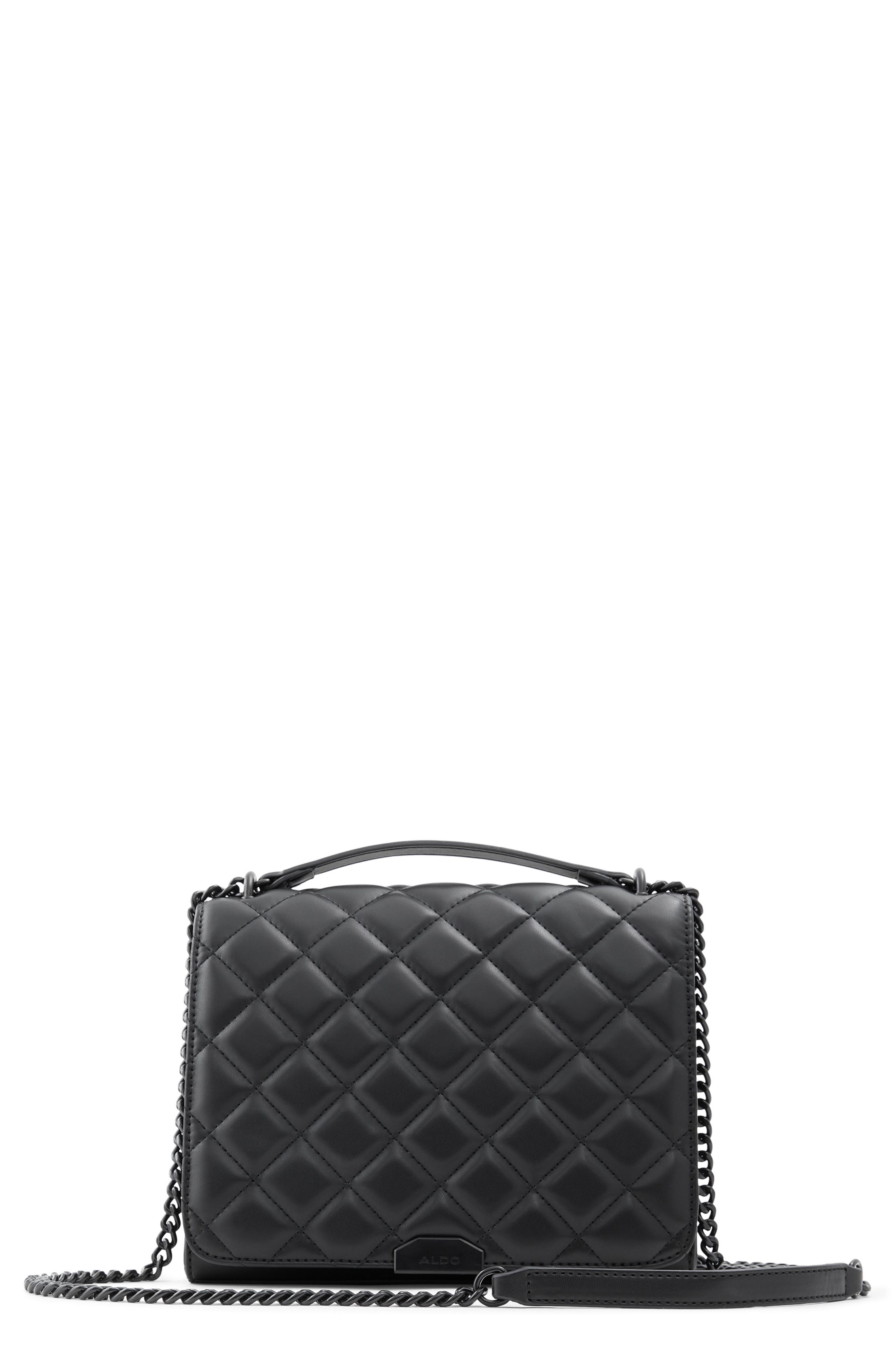 ALDO Mardalee Faux Leather Convertible Crossbody Bag, Main, color, 