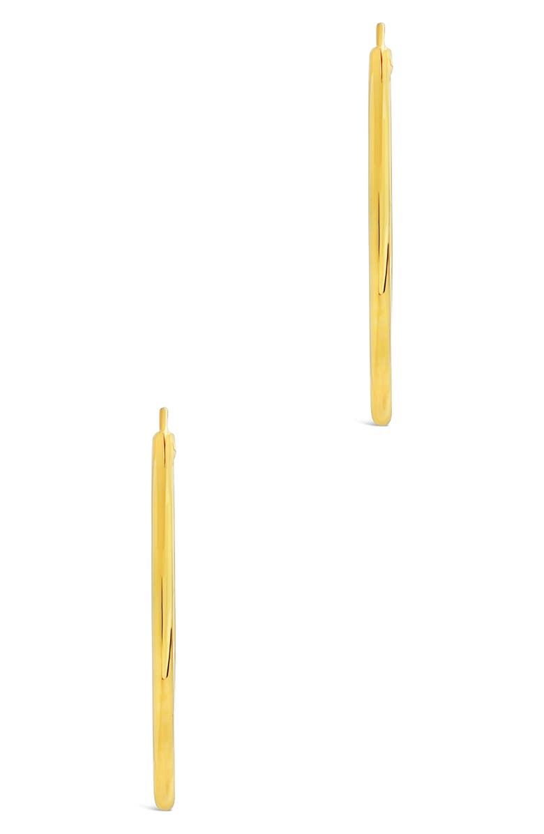 Sterling Forever Lucy Huggie Hoop Earrings, Alternate, color, Gold