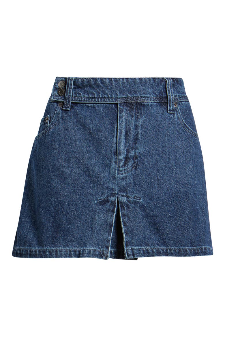 High Tide Denim Miniskirt, Main, color, RUSH