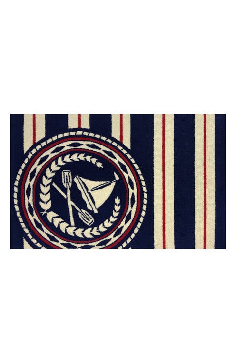 Nautical Boat Oars Doormat
