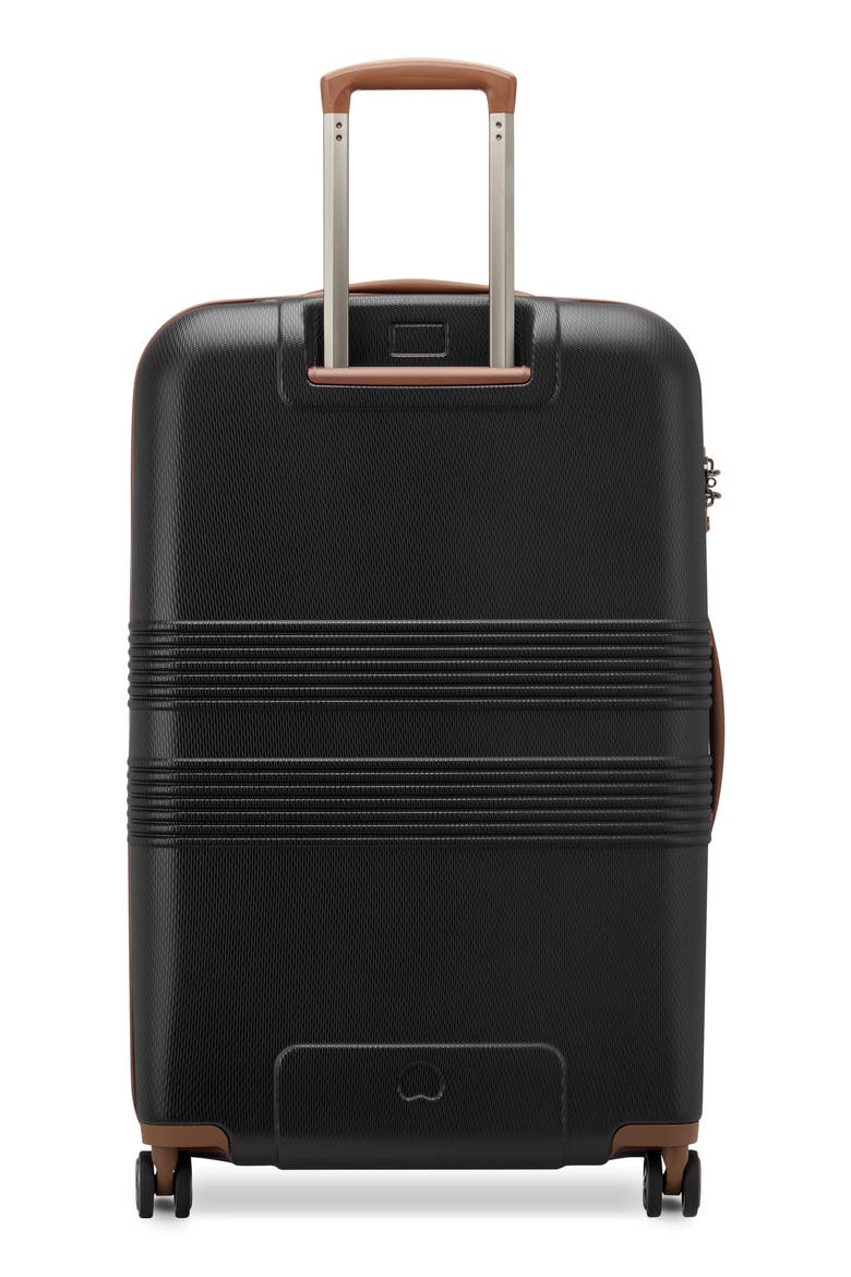 Flanerie 28-Inch Hardside Spinner Luggage, Alternate, color, BLACK/ BROWN
