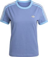 adidas Originals 3-Stripes Slim Fit T-Shirt