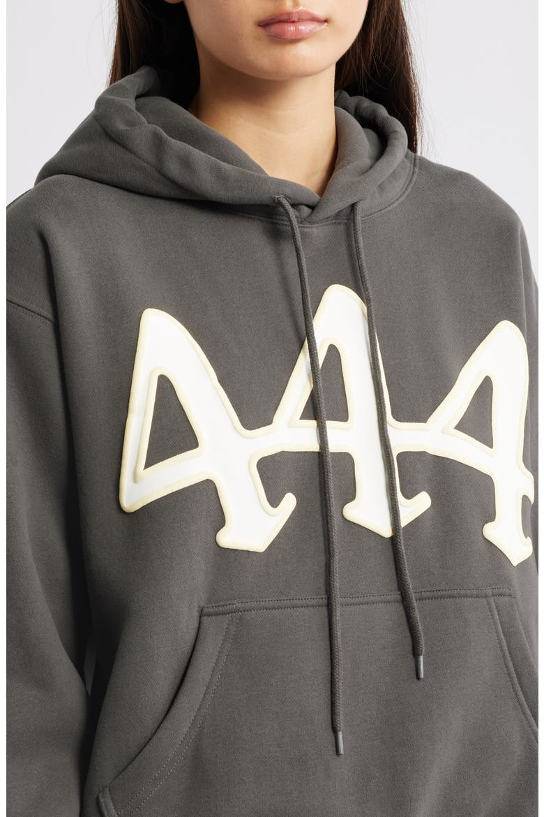 Divinely Protected Cotton Blend Hoodie, Alternate, color, CHARCOAL