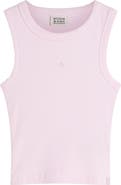 Scotch & Soda Kids' Slim Cotton Rib Tank