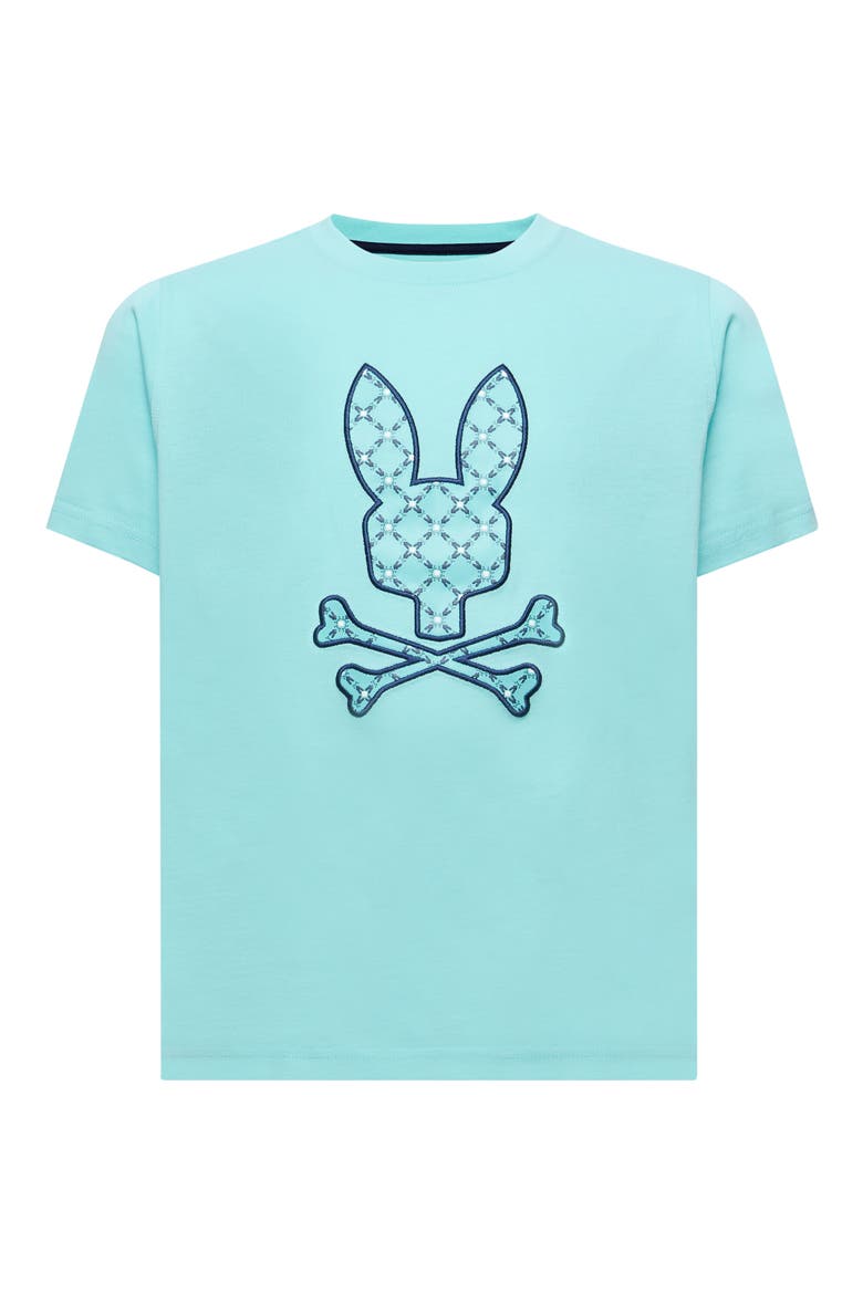 Kids' Aram Embroidered Bunny Graphic T-Shirt, Main, color, ANTIGUA SAND