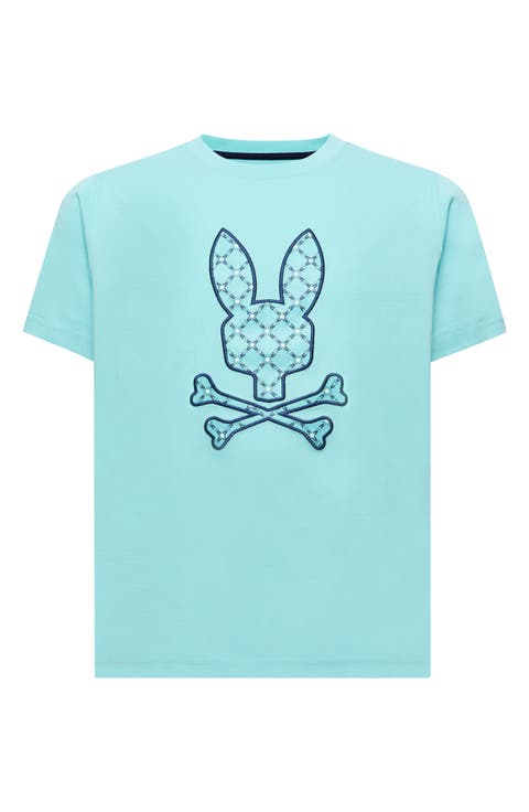 Kids' Aram Embroidered Bunny Graphic T-Shirt (Little Kid & Big Kid)