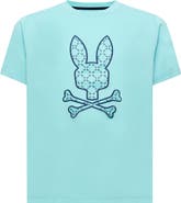 Psycho Bunny Kids' Aram Embroidered Bunny Graphic T-Shirt