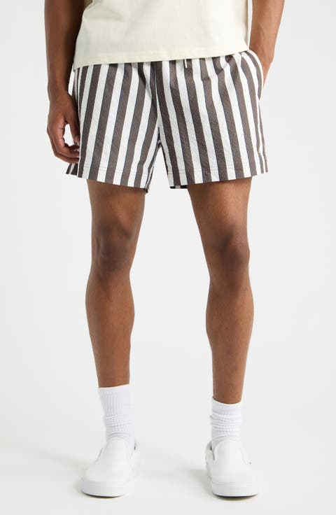 Sand Striped 4.5-Inch Swim Trunks