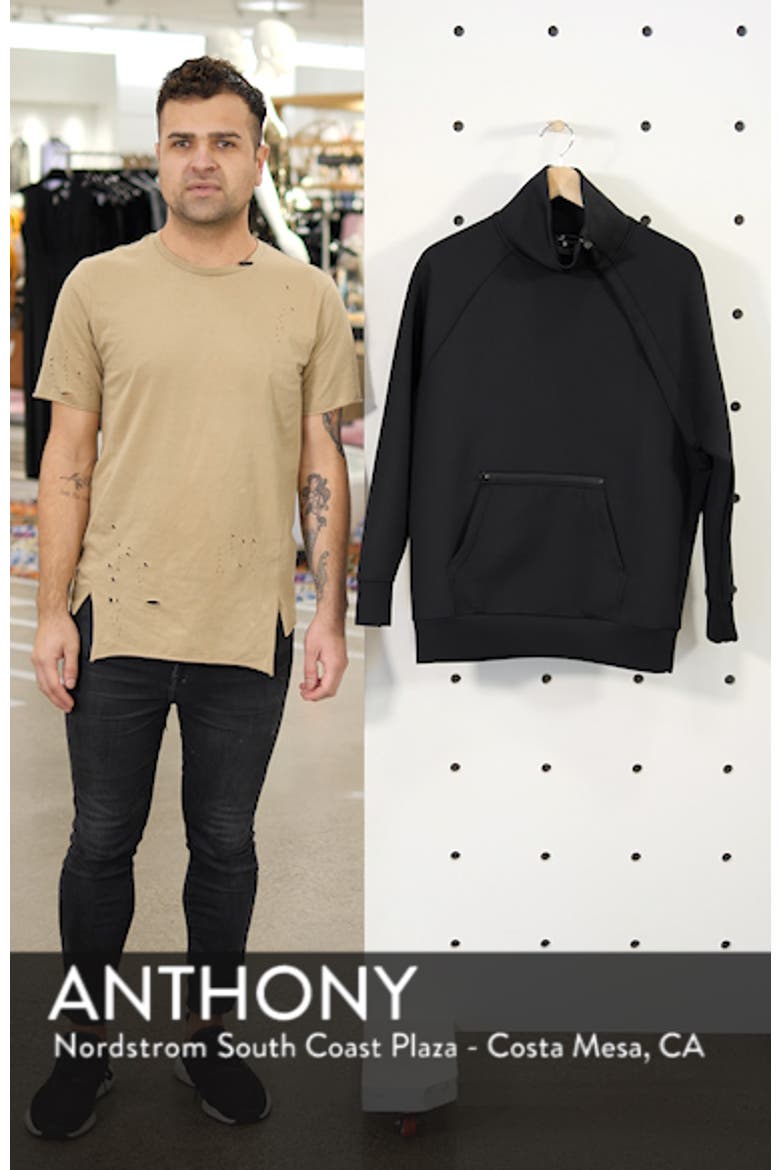 Mock Neck Zip Pullover video
