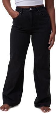 Cotton On Women's Curvy Stretch Wide Jean