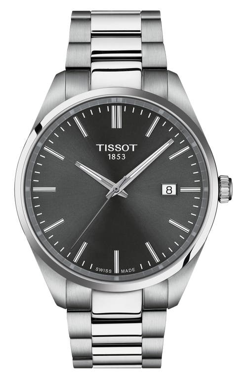 Tissot Pr 100 Classic Bracelet Watch, 40mm In Gray