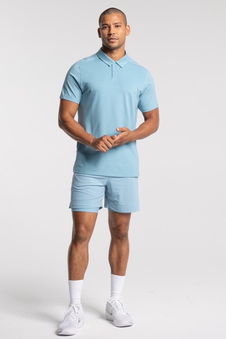 Drive Pickleball Polo, Alternate, color, Glacier