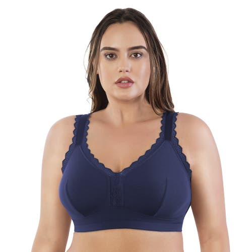 Parfait Dalis Wire Free Bralette In Navy