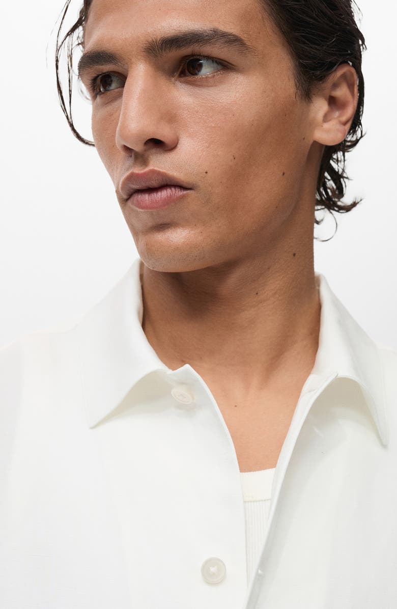 MANGO Patch Pocket Button-Up Shirt, Alternate, color,