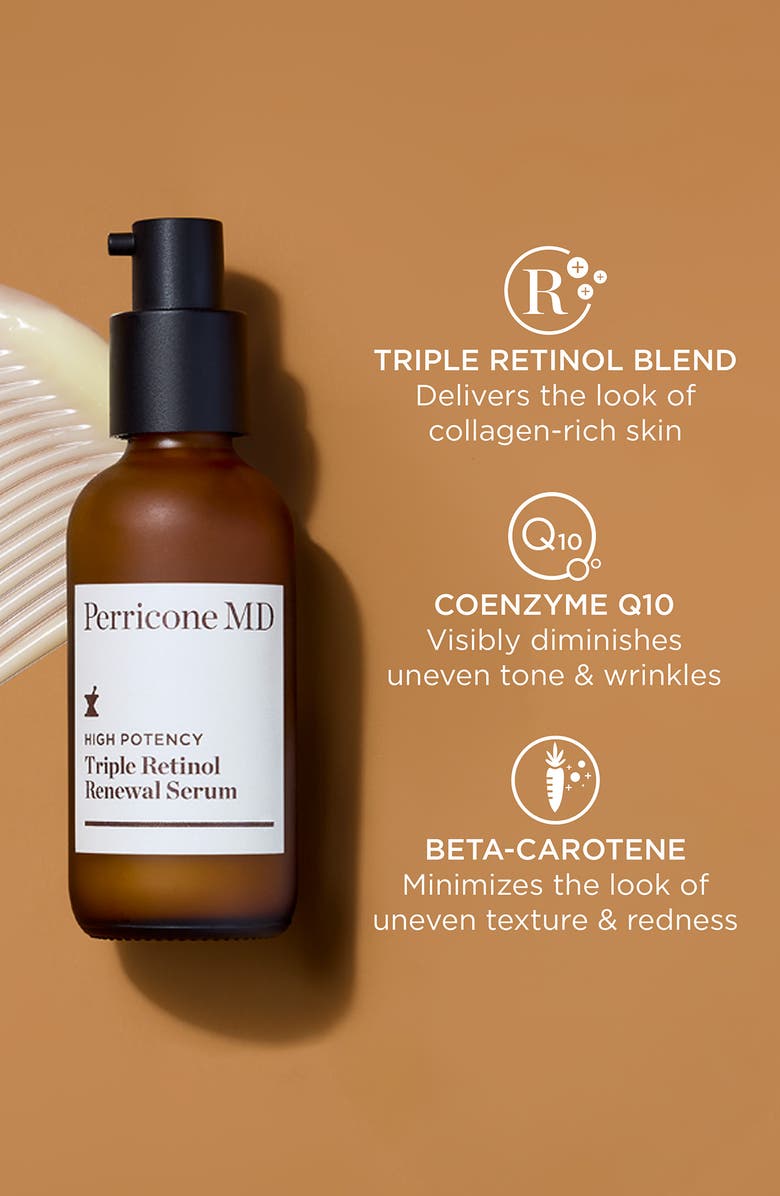 Perricone MD High Potency Triple Retinol Renewal Serum, Alternate, color,
