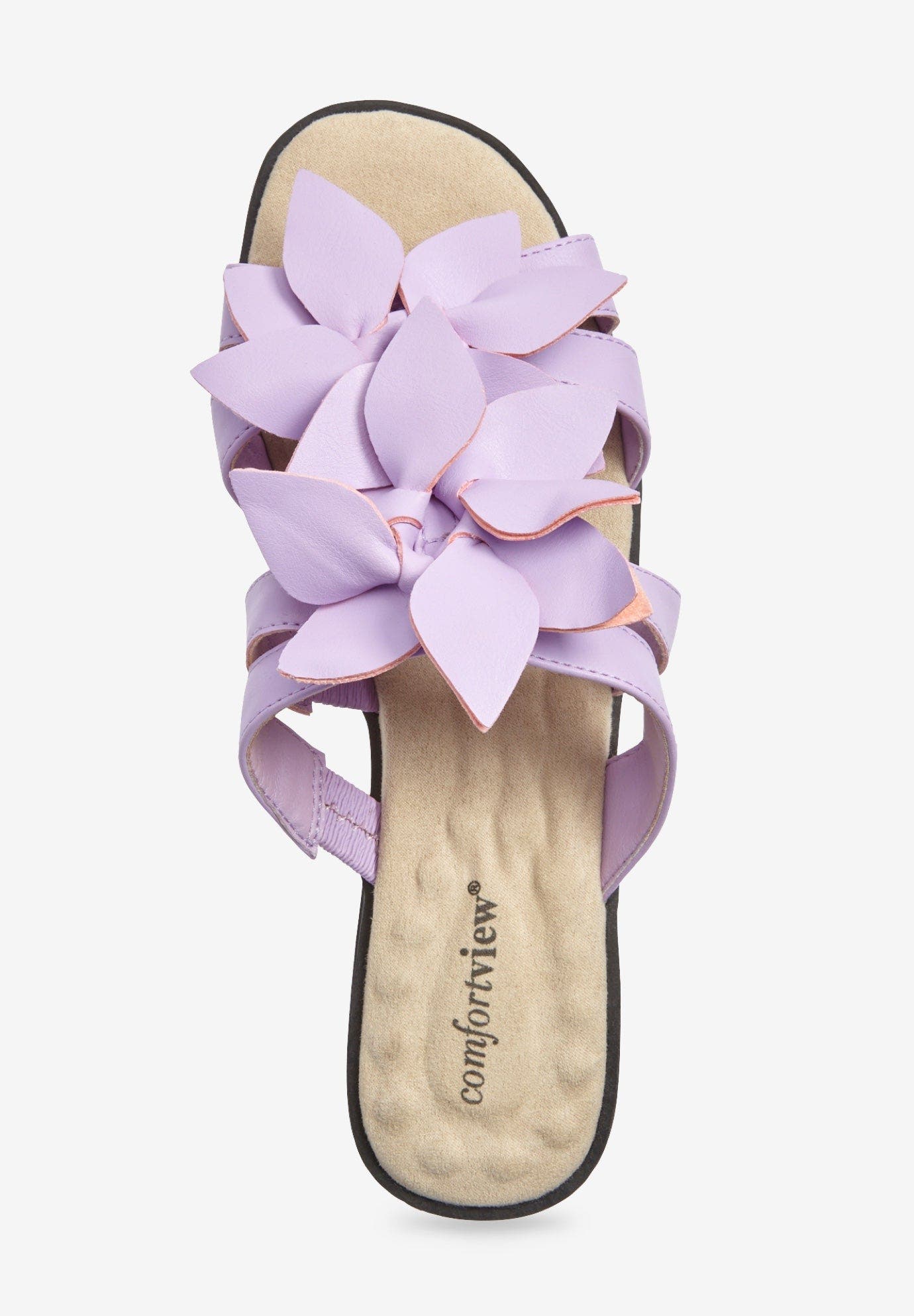 The Paula Slip On Sandal, Alternate, color, PURPLE