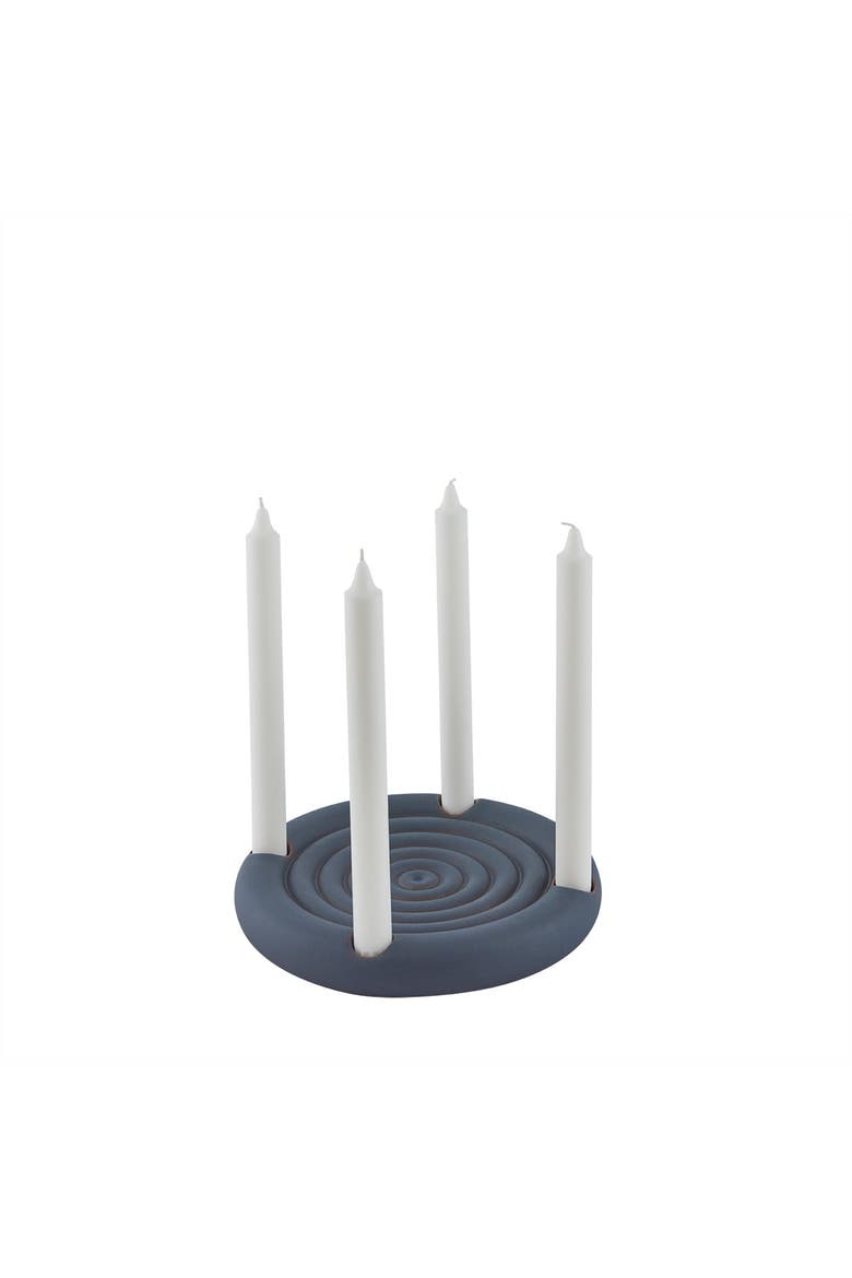 Savi Advent Candleholder, Main, color, Midnight Blue