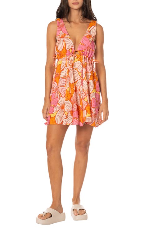 Retro Bloom Nova Cover-Up Dress