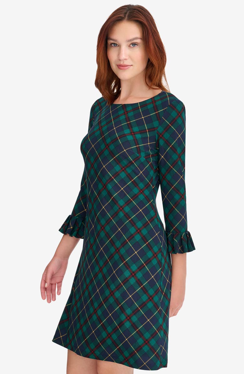 Tommy Hilfiger Plaid Jersey Dress, Alternate, color,