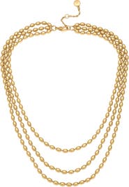 Vince Camuto Layered Beaded Necklace