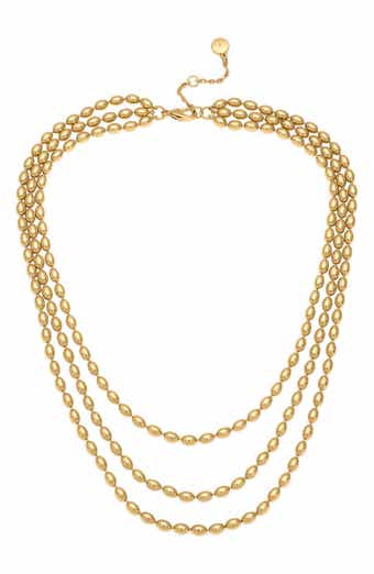 Layered Beaded Necklace