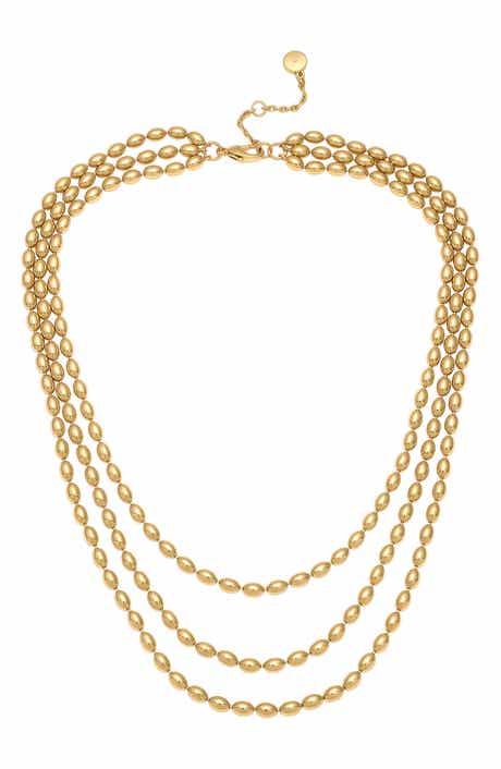 Layered Beaded Necklace