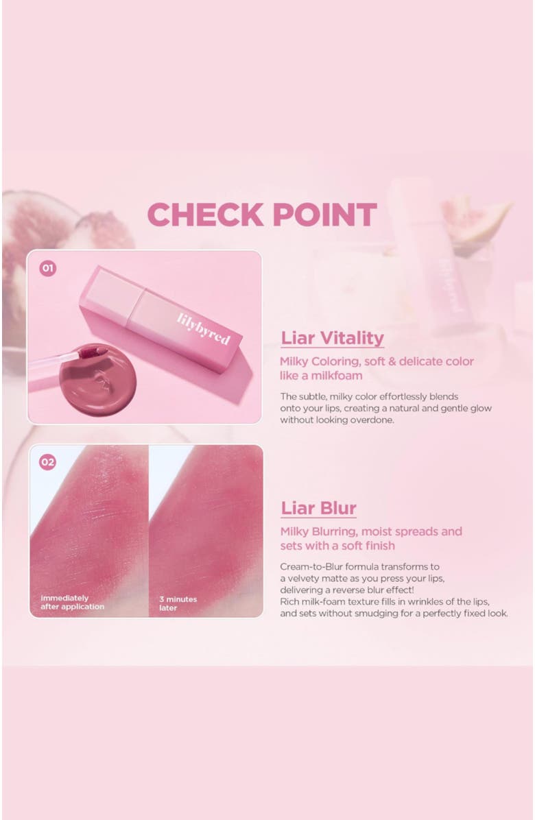 Lilybyred Sweet Liar Milky Tint, Alternate, color, #03 Strawberry Baby Chou