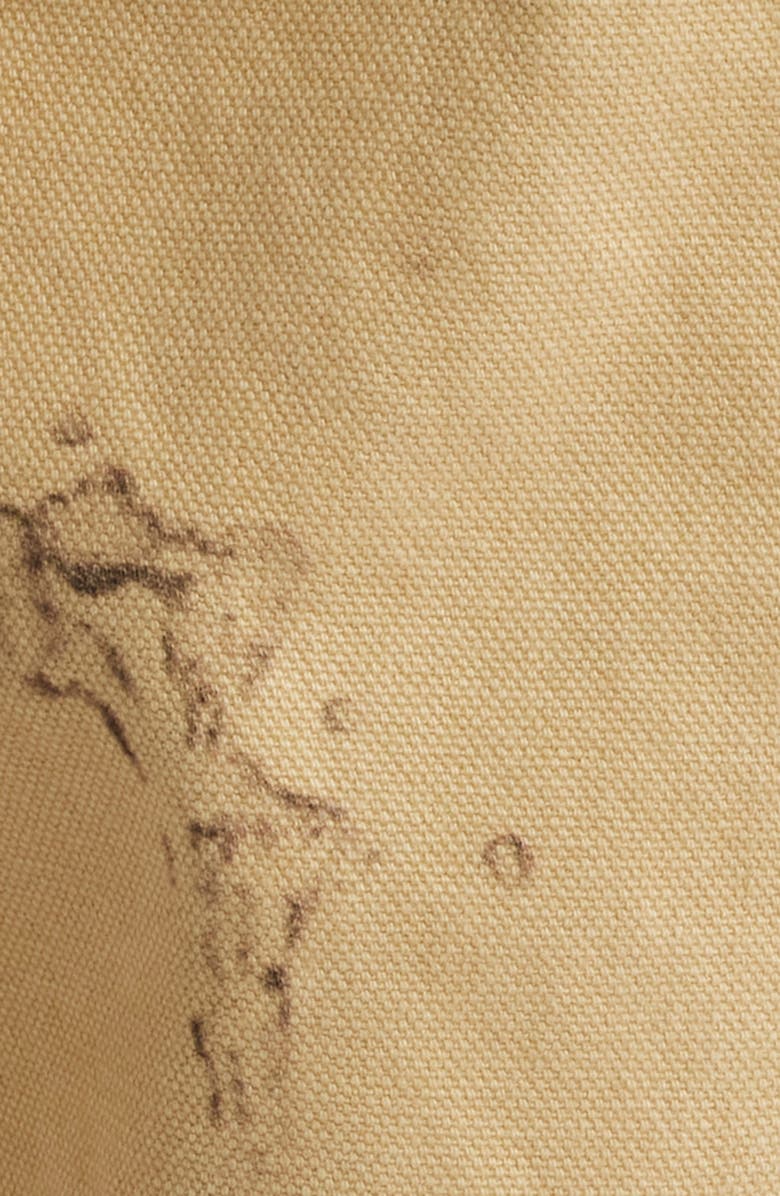 ONE OF THESE DAYS Cotton Graphic Painter Pants, Alternate, color, Tan