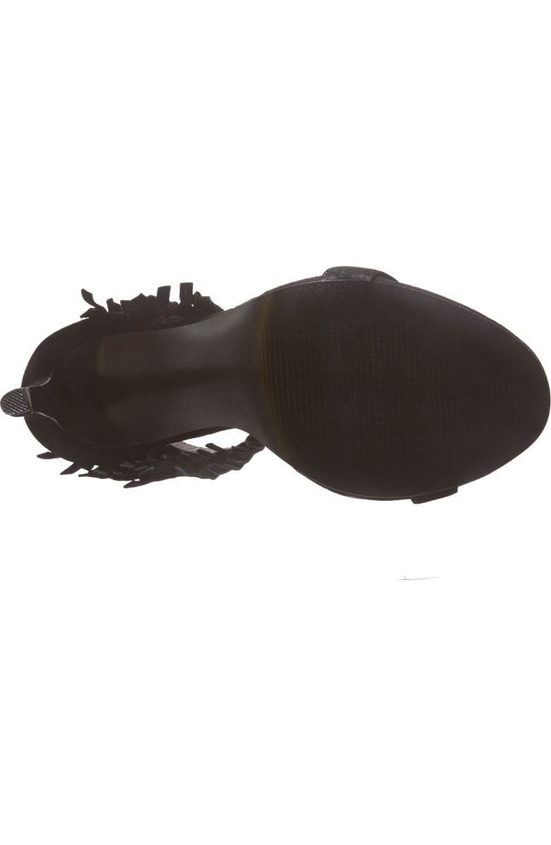 Steve Madden 'Staarz' Ankle Fringe Sandal, Alternate, color,