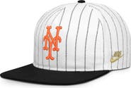Nike Men's Nike White/Black New York Mets Cooperstown Collection Pro Adjustable Hat