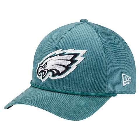 Men
s New Era Midnight Green Philadelphia Eagles Cord Corduroy 9FORTY A-Frame Adjustable Hat