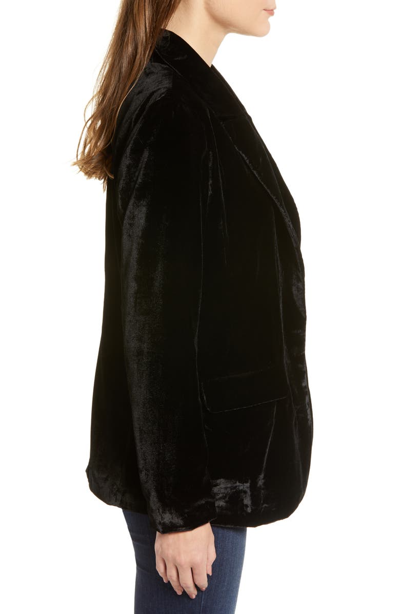 Chelsea28 Velvet Blazer, Alternate, color,
