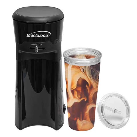 Single Serve Iced Coffee Tea Maker w/20 Oz Tumbler
