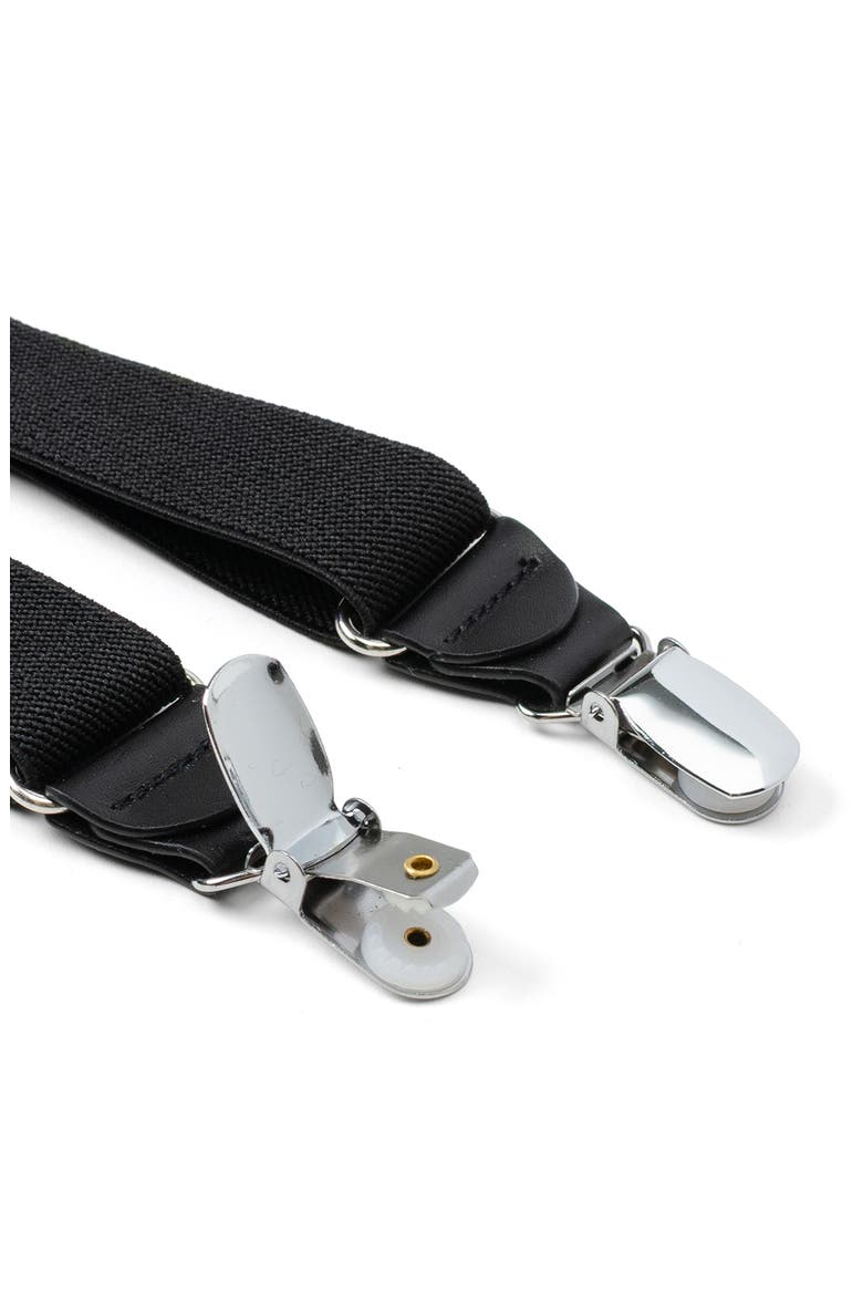 H-Back Elastic Suspenders, Alternate, color, BLACK