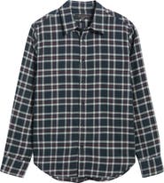 rag & bone Tomlin Plaid Cotton Flannel Shirt