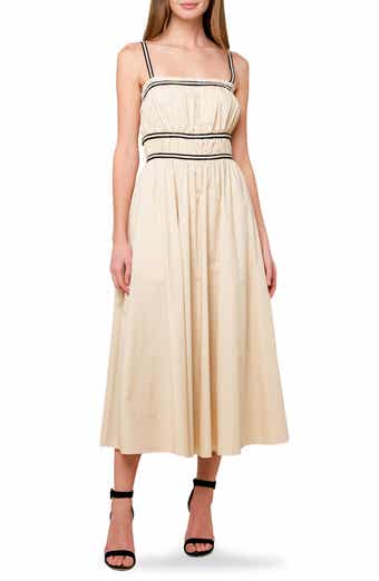 FLYING TOMATO Woven Midi Dress