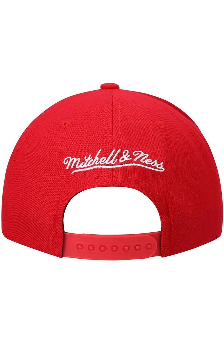 Mitchell & Ness Men's Mitchell & Ness Red Houston Rockets Ground 2.0 Snapback Hat, Alternate, color, Red